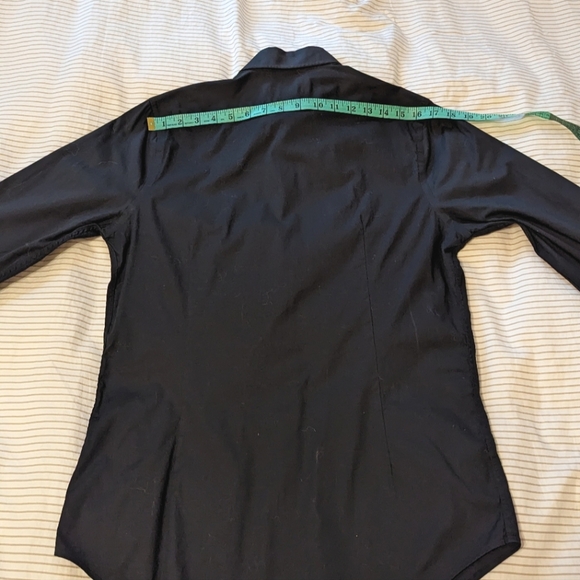 EUC slim fit Express button down dress shirt - Picture 7 of 8